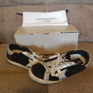 Golden Goose Women's US 9 Black Sneakers